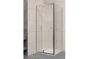 Душевой уголок RGW Passage PA-32-1 80x80 профиль хром стекло прозрачное