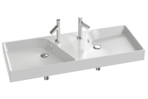 Раковина Jacob Delafon Rythmik EXM112 120 см двойная