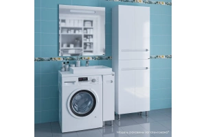 Тумба с раковиной напольная Санта Лондон 19 белый - 3