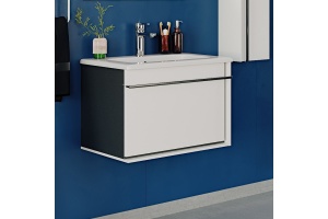 Тумба для комплекта Roca Aneto 60 белая, черная