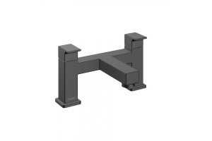 Смеситель на борт ванны Hansgrohe Vernis Shape черный матовый