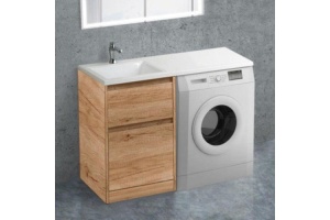 Тумба под раковину Belbagno Kraft 120 светлое дерево