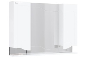 Зеркало-шкаф Onika Веронэлла 105 белый (210506)
