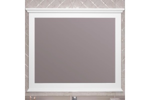 Зеркало Opadiris Палермо 100 белый матовый