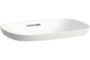 LAUFEN (INO) Раковина полувстраиваемая 500x365x40/150 мм, без отверстия д/ смесителя, с переливом