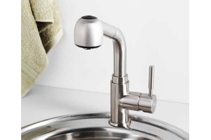 Смеситель Wasserkraft Wern 4266 для кухонной мойки, матовый хром - 3