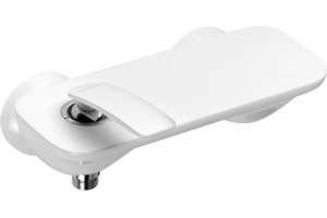 Смеситель для душа Kludi Balance белый, хром (527109175)