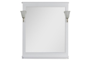 Зеркало Aquanet Валенса 80 белое - 3