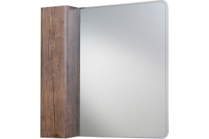 Зеркало-шкаф Bellezza Олимпия 60 L, орех