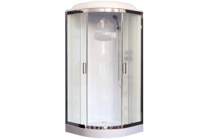 Душевая кабина Royal Bath 90х90 хром стекло матовое