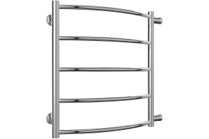 Водяной полотенцесушитель Terminus Классик П5 500х596 Хром боковое подключение - 2