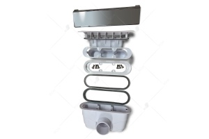 Сифон для поддонов RGW Q10-C хром 03241100-10 - 2