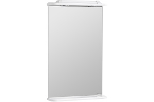 Зеркало Aquaton Мира 50 с подсветкой белый