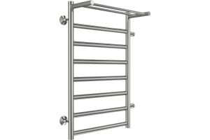 Водяной полотенцесушитель Terminus Хендрикс П8 500x800 с полкой Хром боковое подключение - 2