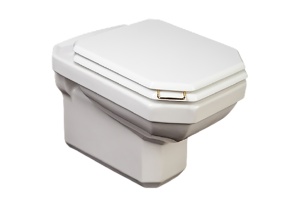 Унитаз подвесной Boheme Vogue с крышкой белый