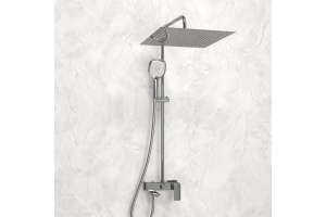 Душевая система WasserKraft 40 хром - белый - 2