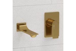 Смеситель для раковины Wasserkraft Aisch золото матовый - 2