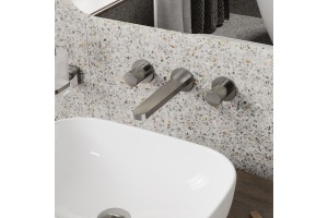 Смеситель для раковины WasserKRAFT Tauber сталь матовый - 2