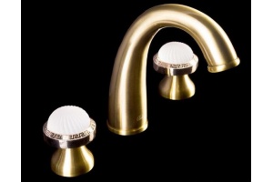 Смеситель для раковины Boheme Satine бронза (317-ST)