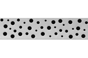 Решетка AlcaPlast Buble 750L глянцевая - 3