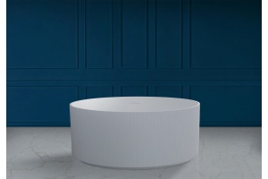 Ванна из искусственного камня Abber Stein 150х150 белый матовый - 3