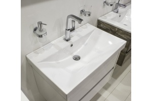 Мебель для ванной Comforty Дублин 75 белый глянец - 3