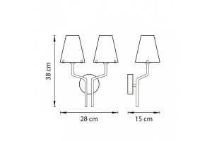 Бра Lightstar Diafano 758622 - 2