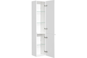 Шкаф-пенал Aquaton Беверли 34 R белый глянец - 2