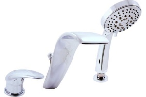 Смеситель для ванны Rav Slezak Dunai хром (D461.5S)