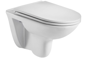 Унитаз подвесной Weltwasser WW SK Baarbach 004GL-WT безободковый с микролифтом белый (10000003811)