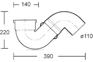 Сифон для чаши Генуя - 2