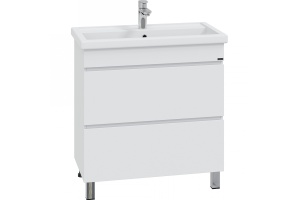 Тумба под раковину напольная Санта Марс 80 белый
