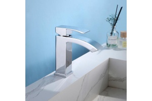 Смеситель для раковины Abber Wasserfall хром (AF8610) - 2