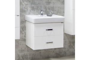 Комплект мебели подвесной Aquaton Америна 60 белый - 3