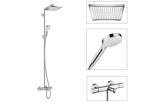 Душевая стойка Hansgrohe Crometta E 240 1jet Showerpipe  27298000 - 2