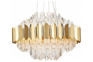 Подвесная люстра Natali Kovaltseva Rivera RIVERA 81443/8C GOLD