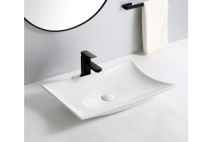 Раковина накладная Ceramalux N 56 белый (9176) - 2