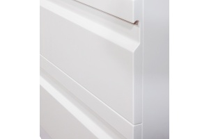 Шкаф-пенал SanVit Тема 35 R белый глянец - 2