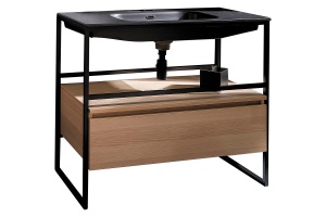 Консоль под раковину Armadi Art Loft 100 черный