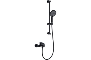 Смеситель для ванны Black&White Universell черный матовый