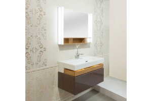 Тумба с раковиной Jacob Delafon Terrace 80 ледяной коричневый лак - 3