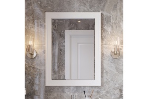 Зеркало STWORKI Хадстен 80 белое