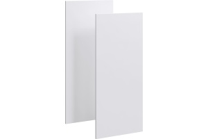 Дверца Aqwella 5 stars Mobi 35 для пенала, белая, 2 шт.