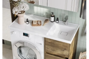 Комплект мебели Aquaton Лондри 40 светлое дерево - 3