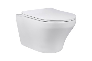 Подвесной унитаз Vincea Edge-M белый с сиденьем микролифт