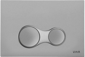 Кнопка смыва VitrA Sirius 740-0486 матовый хром