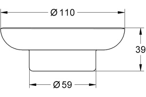Мыльница Grohe Essentials 40368001 - 3