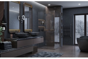 Душевой уголок Ambassador Diamond 12011109 90х90 см - 2