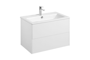 Комплект мебели Aquaton Сохо 75 белый глянец - 3