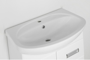 Тумба с раковиной Style Line Ирис 65 белая - 3